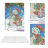 Snowman 50 Pages A5 Notebook Notepad