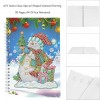 Snowman 50 Pages A5 Notebook Notepad