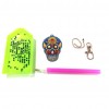 4pcs Keychain Skull Ornament