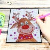 Christmas Elk 60 Pages A5 Notebook