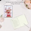 Christmas Elk 60 Pages A5 Notebook