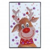 Christmas Elk 60 Pages A5 Notebook