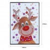 Christmas Elk 60 Pages A5 Notebook