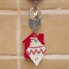 5pcs Christmas Bell Keyrings