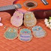 5pcs Bird Key Ring Pendant