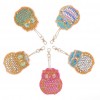 5pcs Bird Key Ring Pendant