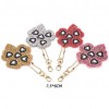4pcs Plant Shape Keychain