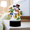 Snowman LED Night Lamp