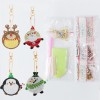 DIY Keychain - 4Pcs Christmas Big Fat