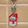 5pcs Christmas Women Keyring
