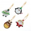 DIY Keychain - 4Pcs Christmas Big Fat