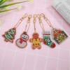 5pcs Christmas Women Keyring