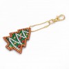 5pcs Christmas Women Keyring