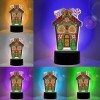 Gingerbread House LED Night Lamp