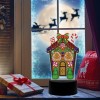 Gingerbread House LED Night Lamp