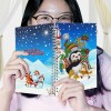 Christmas Penguin 50 Pages A5 Notebook