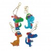 4pcs Animals Bag Keychains
