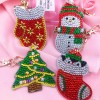 4pcs Christmas Bag Keychains