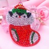 4pcs Christmas Bag Keychains