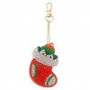4pcs Christmas Bag Keychains