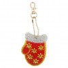 4pcs Christmas Bag Keychains