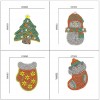 4pcs Christmas Bag Keychains