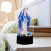 LED Light Goddess Religion Night Lamp