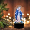 LED Light Goddess Religion Night Lamp