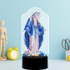 LED Light Goddess Religion Night Lamp