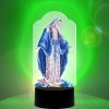 LED Light Goddess Religion Night Lamp