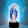 LED Light Goddess Religion Night Lamp