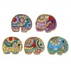 5pcs Elephant Keychain