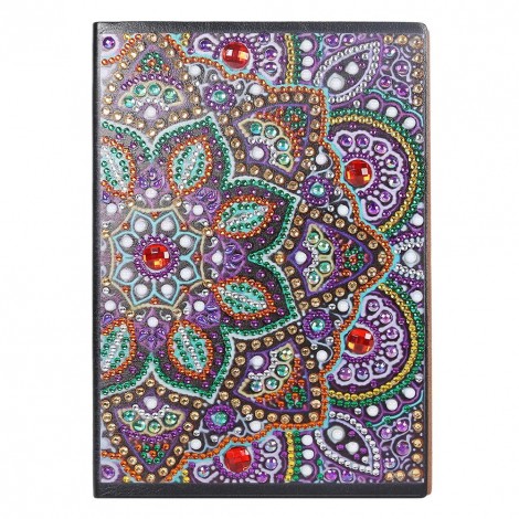 Mandala 50 Pages A5 Notebook Sketchbook