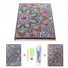 Mandala 50 Pages A5 Notebook Sketchbook