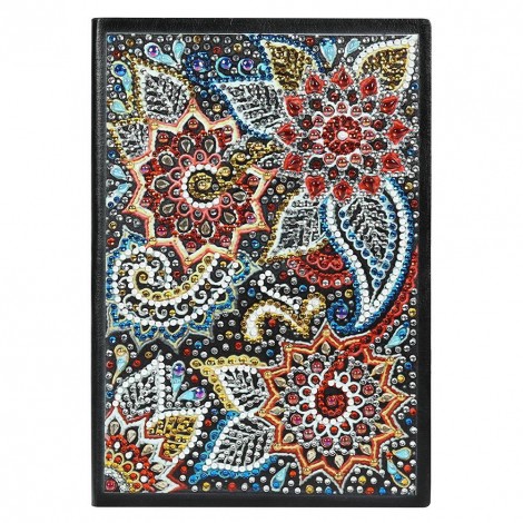 Flower 60 Pages A5 Notebook Diary Book