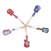 5pcs Violin Keychains