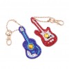 5pcs Violin Keychains
