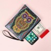 Owl Women Wristlet Bags Zipperet