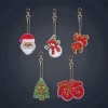 5pcs Christmas Key Chain