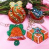 4pcs Christmas Keychain