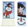 Christmas Snowman 60 Pages A5 Notebook