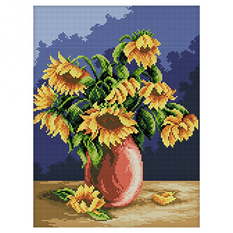 Sunflower Vase - 11C...