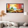Autumn Scenery - 11CT Stamped Cross Stitch - 70x40cm