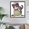 Cat - 14CT Counted Cross Stitch - 22x26cm