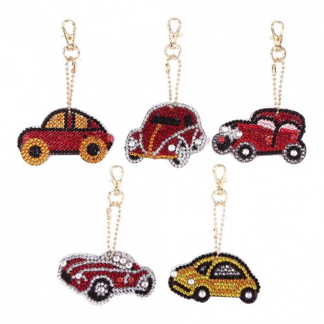 5pcs Car Keychains Pendant