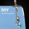 4pcs Keychain Feet Keyring