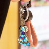 4pcs Keychain Feet Keyring