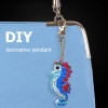 5pcs Seahorse Keychain