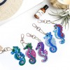 5pcs Seahorse Keychain