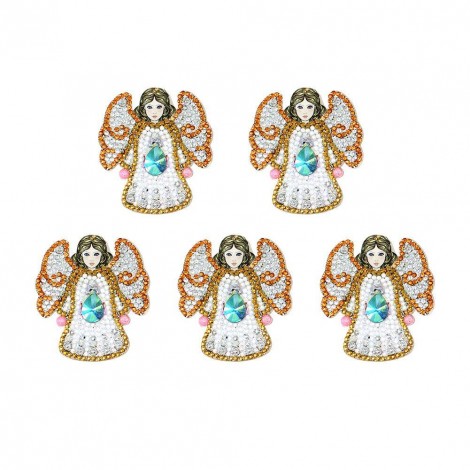 5pcs Angel Fashion Keyring
